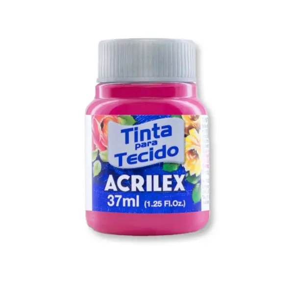 PINTURA TEXTIL CON GLITER 37 ML ACRILEXPinturas textiles