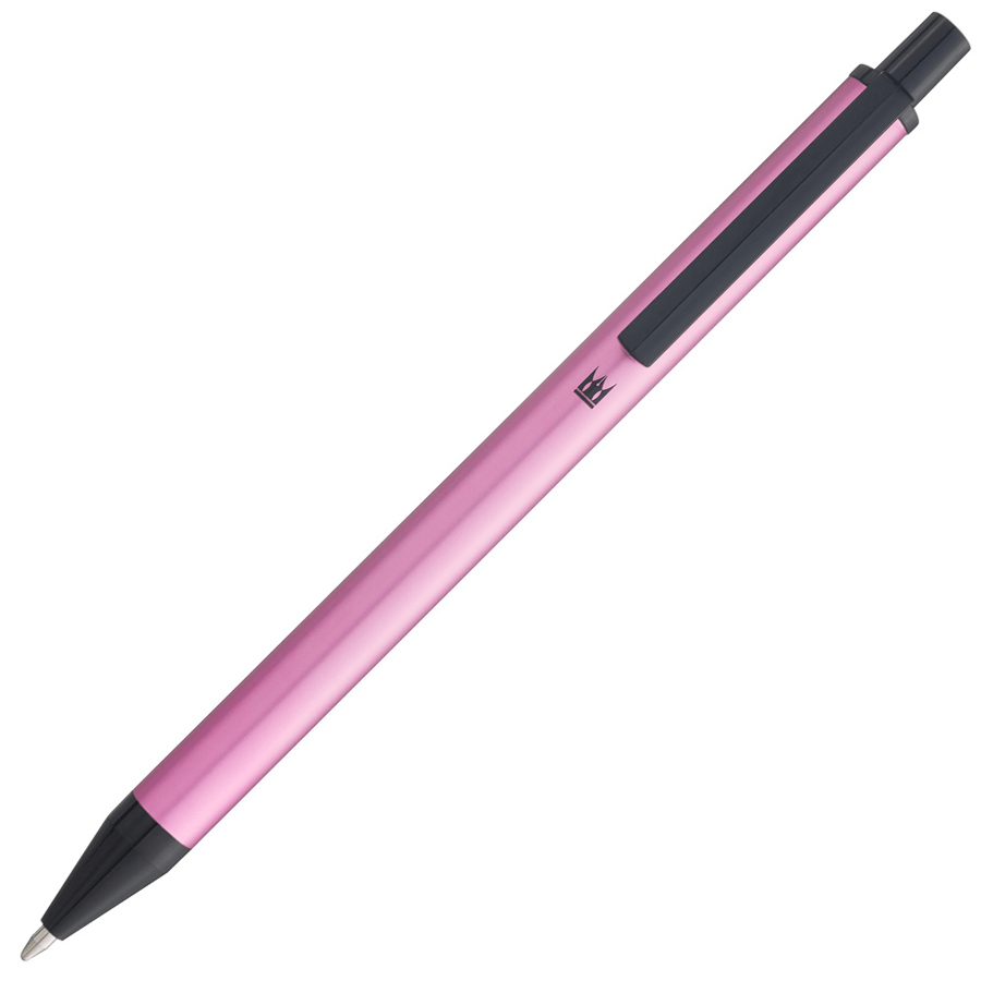 Boligrafo Click Metalic Rosa Crown EX18006-K