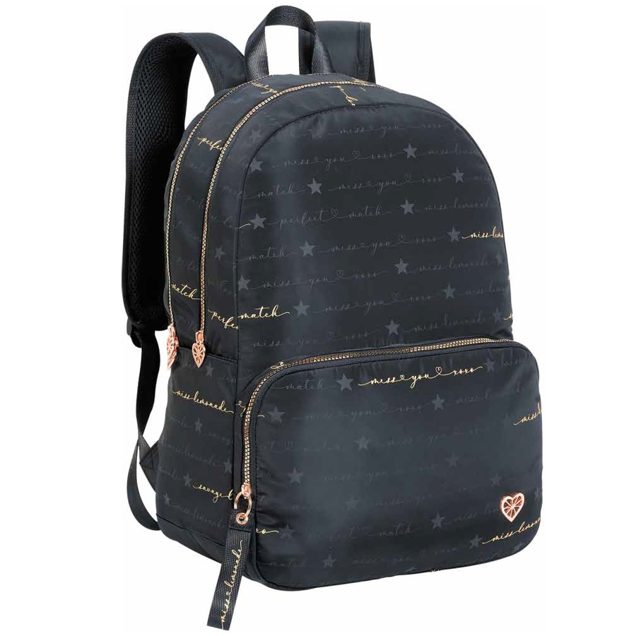 Mochila Miss Lemonade Flirt Black 64708 44.5x33x16