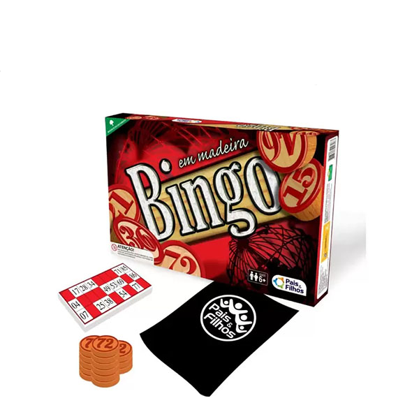 Bingo de Madera en Caja Pais & Filhos 2806