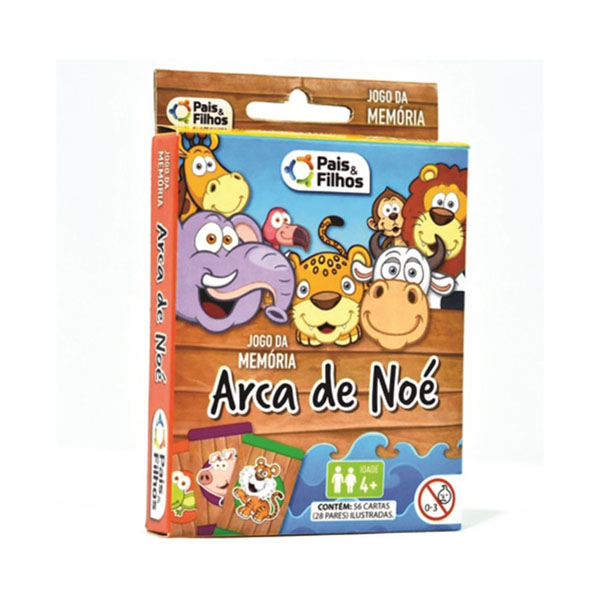 Juego de Cartas Arca de Noe 56pcs Pais&Filhos 7535