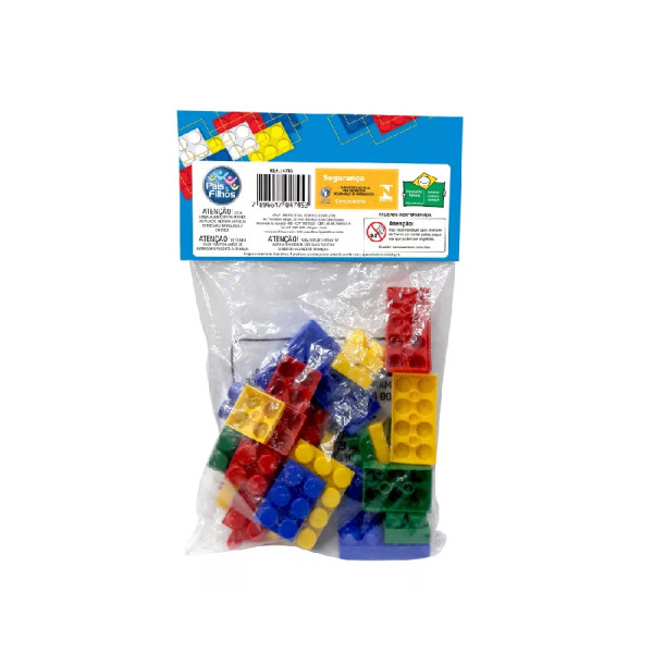 Jugando con Block 29pcs Blister Pais&Filhos 4745