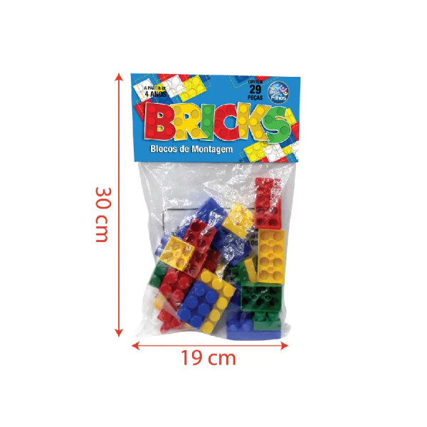 Jugando con Block 29pcs Blister Pais&Filhos 4745