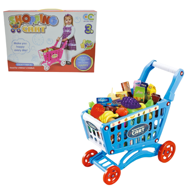 Carrito de Super c/ Acc. en Caja - 42 Pzs 856-4